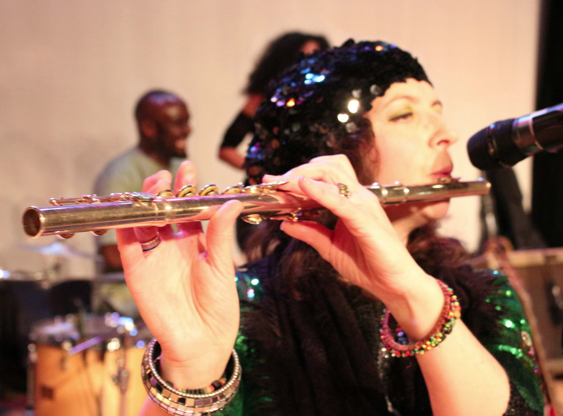 Sarah Tobias on Flute, Tribute To Sonny Akpan, Stoke Newington